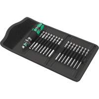 Kraftform Kompakt 60 Screwdriver & Bit Set 17-PC, 6-3/32" L, Plastic Handle Helyx Safety & Industrial Supplies