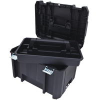 TSTAK&reg; Deep Box, 17-1/4" x 13" x 11-7/8", Black Helyx Safety & Industrial Supplies