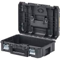 TSTAK&reg; II Tool Box with Flat Top, 17-1/4" x 13" x 6-3/8", Black Helyx Safety & Industrial Supplies