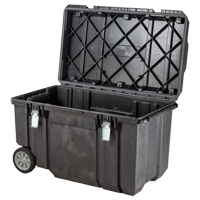 TOUGH CHEST Mobile Storage, 38-29/32" x 23-3/32" x 24-5/16", Black Helyx Safety & Industrial Supplies