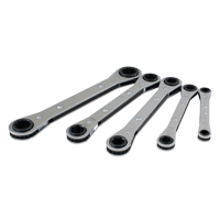 Wrench Set, Ratcheting Box, 5 Pieces, Metric Helyx Safety & Industrial Supplies