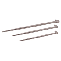 Rolling Head Pry Bar Set, 3 Pcs. Helyx Safety & Industrial Supplies