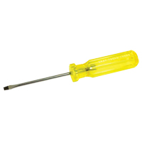 Tournevis &agrave; fente, 3/16", 8-1/4" lo, Prise Plastique Helyx Safety & Industrial Supplies
