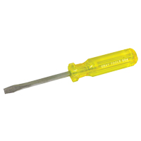 Tournevis fendu, 1/4", 8-1/4" lo, Prise Plastique Helyx Safety & Industrial Supplies