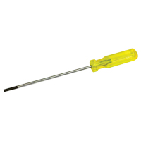 Tournevis &agrave; fente d'&eacute;lectricien, Tige de 3/16", Ronde, 9-1/2" lo, Prise en Plastique Helyx Safety & Industrial Supplies