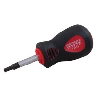 Square Recess Screwdriver, #0 Tip, Round, 4" L, Cushion Grip Handle Helyx Safety & Industrial Supplies
