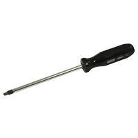 Square Screwdriver, #4 Tip, Round, 9-3/4" L, Plastic Handle Helyx Safety & Industrial Supplies