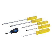 Jeu de tournevis &agrave; fente, 6 mcx Helyx Safety & Industrial Supplies