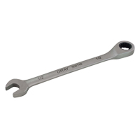 Combination Fixed Head Ratcheting Wrench, 12 Point, 5/16", Stainless Steel Finish Helyx Safety & Industrial Supplies
