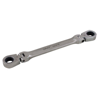 Cl&eacute; &agrave; cliquet polygonale double &agrave; t&ecirc;te flexible Helyx Safety & Industrial Supplies