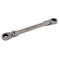 Cl&eacute; &agrave; cliquet polygonale double &agrave; t&ecirc;te flexible Helyx Safety & Industrial Supplies