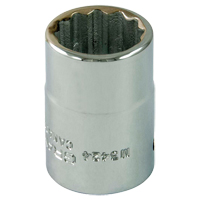 Douille, 24 mm, Prise 3/4", 12 pans Helyx Safety & Industrial Supplies