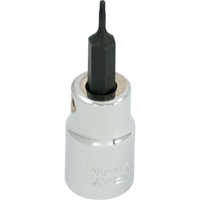 Bit Socket, Torx&reg;, T6 x 2-1/8" L, 3/8" Drive Helyx Safety & Industrial Supplies