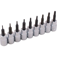 Socket Set, Torx&reg;, 3/8" Drive, 9 Pcs Helyx Safety & Industrial Supplies