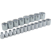 Socket Set, 21 Pcs, 3/8" Drive Size Helyx Safety & Industrial Supplies