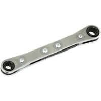 Flat Ratcheting Box Wrench, 1/4" Drive, Plain Handle Helyx Safety & Industrial Supplies