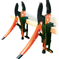 Jeu de pinces-&eacute;taux verrouillables mains libres, 4 Morceaux Helyx Safety & Industrial Supplies