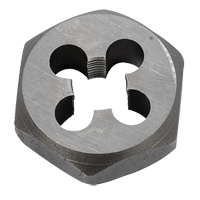 &eacute;crou &agrave; refileter hexagonale, dia. 1"/1-1/16", Filet de 1/8"-27, Acier au carbone/Acier au chrome Helyx Safety & Industrial Supplies