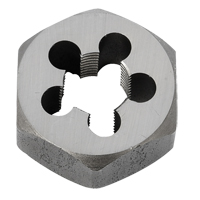 &eacute;crou &agrave; refileter hexagonale, dia. 1"/1-1/16", Filet de 3/8"-18, Acier au carbone/Acier au chrome Helyx Safety & Industrial Supplies