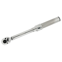 Micrometer Torque Wrench, Click, 1/4" Square Drive, 20 - 150 in-lbs. Helyx Safety & Industrial Supplies