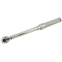 Micrometer Torque Wrench, Click, 3/8" Square Drive, 30 - 250 in-lbs. Helyx Safety & Industrial Supplies