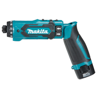 Cordless Drill/Driver Kit, Lithium-Ion, 7.2 V, 1/4" Chuck, 71 in-lbs Torque Helyx Safety & Industrial Supplies