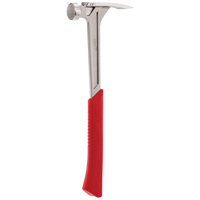 Milled Face Framing Hammer, 17 oz., Solid Steel Handle, 16-1/8" L Helyx Safety & Industrial Supplies