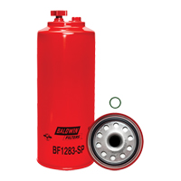 BF1283-SP Filtre &agrave; carburant s&eacute;parateur d'eau &agrave; visser avec orifice pour capteur & drain Helyx Safety & Industrial Supplies