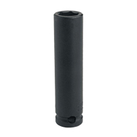 Socket, Impact, 13 mm, 3/8" Drive, 6 Points, Deep Helyx Safety & Industrial Supplies