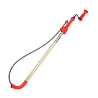 D&eacute;gorgeoir pour toilette, Manuel, Tulipe, 6' Longueur du c&acirc;ble, 1/2" Diam&egrave;tre du c&acirc;ble Helyx Safety & Industrial Supplies