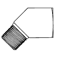 Raccords coudes m&acirc;le/femelle 45 Helyx Safety & Industrial Supplies