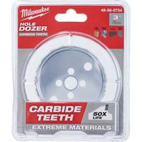 Scie &agrave; bouteur Hole Dozer avec dents au carbure, 3", Profondeur de la coupe 1-63/100", Carbure Helyx Safety & Industrial Supplies