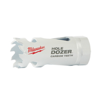 Scie avec dents au carbure Hole Dozer, 1", Profondeur de la coupe 1-3/5", Carbure Helyx Safety & Industrial Supplies