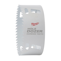 Scie &agrave; bouteur au carbure, 4", Profondeur de la coupe 1-31/50", Carbure Helyx Safety & Industrial Supplies