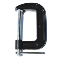 Serre-joint en C, Capacit&eacute; de 2" (51 mm), Profondeur de gorge de 1-3/4" (44 mm) Helyx Safety & Industrial Supplies