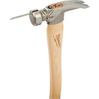 Milled Face Framing Hammer, 19 oz., Wood Handle, 16" L Helyx Safety & Industrial Supplies