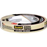 Scotch&reg; Contractor Grade Masking Tape 2020, 18 mm (3/4") x 55 m (180'), Beige Helyx Safety & Industrial Supplies