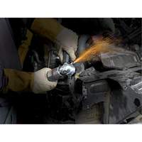 Meuleuse angulaire de s&eacute;rie Max, Roue 5"/4-1/2", Entr&eacute;e 1/4" NPT, 12 000 Tr/min Helyx Safety & Industrial Supplies