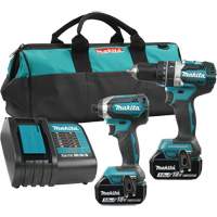 Ensemble de 2 outils avec moteur sans balai LXT, Lithium-ion, 18 V Helyx Safety & Industrial Supplies