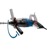 Marteau rotatif SDS-Plus Bulldog Xtreme Max, 8,5 A, 0-5100 Coups/min, 0-1300 Tr/min, 2,4 lb-pi. Helyx Safety & Industrial Supplies