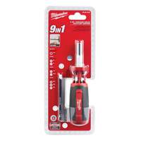 Tournevis &agrave; embouts multiples 9 en 1, 9" lo, Prise Coussin&eacute;e Helyx Safety & Industrial Supplies