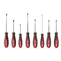 Screwdriver Set with Square Drive, 8 Pcs., Magnetic Helyx Safety & Industrial Supplies