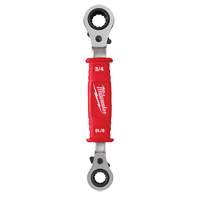 Lineman's 4-in-1 Insulated Ratcheting Box Wrench Helyx Safety & Industrial Supplies