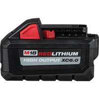 Bloc-pile M18 Redlithium High Output 6.0, Lithium-ion, 18 V, 6,0 Ah Helyx Safety & Industrial Supplies