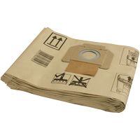 Paper Vacuum Filter Bags, 1 US gal. Helyx Safety & Industrial Supplies