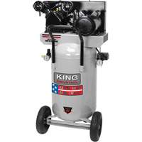 Compresseur &agrave; air, &eacute;lectrique, 24 gal. (29 gal. US), 150 PSI, 120/1/240/1 V Helyx Safety & Industrial Supplies