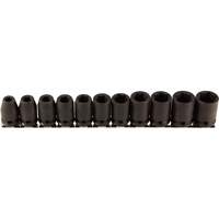 Jeu de douilles, 11 Mcx, Chocs, Prise de 3/8" Helyx Safety & Industrial Supplies