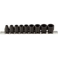 Jeu de douilles, 9 Mcx, Chocs, Prise de 3/8" Helyx Safety & Industrial Supplies