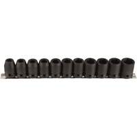 Jeu de douilles, 11 Mcx, Chocs, Prise de 1/2" Helyx Safety & Industrial Supplies