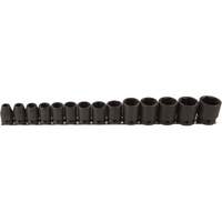 Jeu de douilles, 14 Mcx, Chocs, Prise de 1/2" Helyx Safety & Industrial Supplies